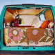 The rear of the Mystery Machine is largely a bed, but it’s not the only amenity.